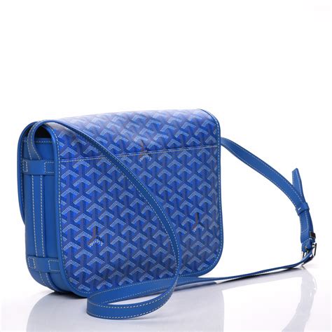 goyard blue purse